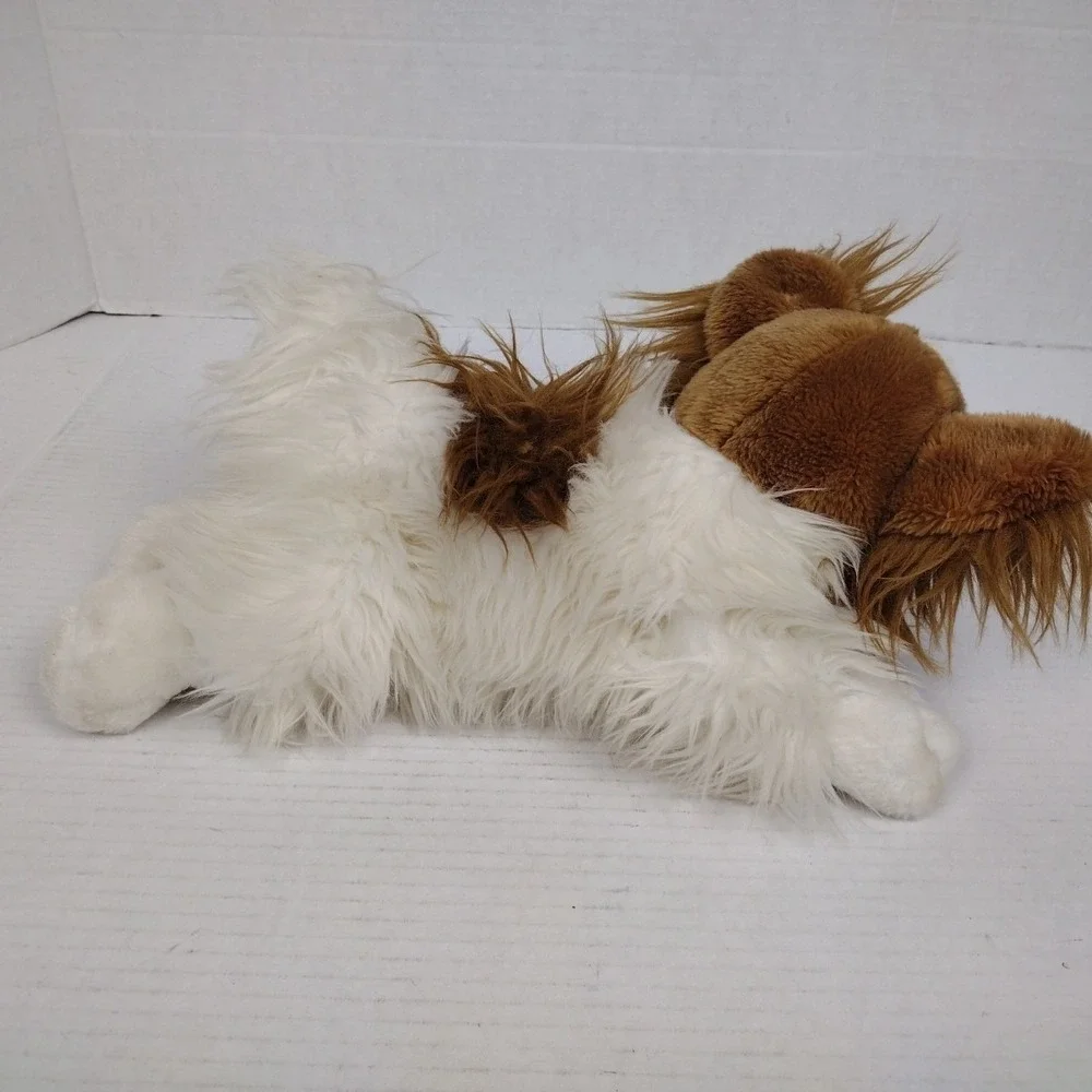 Aurora Puppillons Brown White Papillon Dog Plush Butterfly #30521